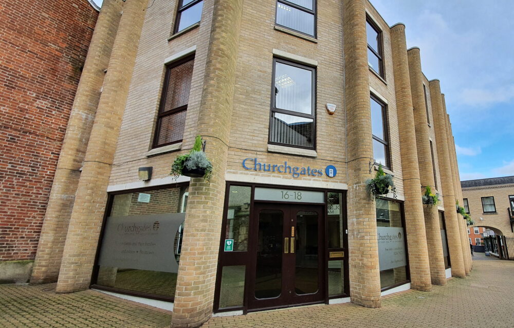Churchgates Office Front 1